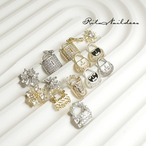 RitaNAIL New Bag Gorgeous Nail Pearl Bag Retro Nails Heavy Industrial Knitted Bucket Nails