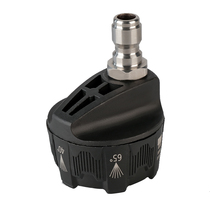 High pressure wash water gun nozzle stainless steel fast plug six-in-one multi-function adjustable nozzle