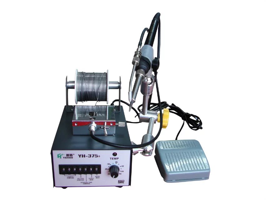 Manufacturer direct selling automatic tin machine Yahao card YH-375B 375A automatic soldering machine down-to-earth