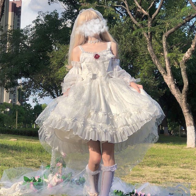 Galaxy Tea Party. Xiaohuajia JSK. Uncle Wall Original Lolita Sling Dress