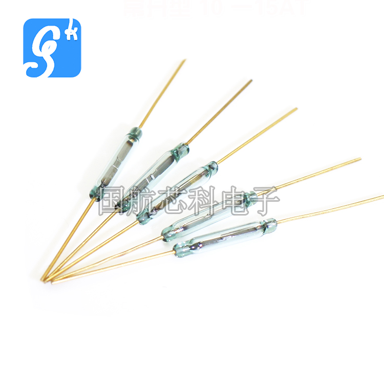 2 feet often open reed pipe 2 * 14mm MKA14103 AT1015 10W gold feet Russian magnetic control switch