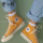 Парусиновые туфли Converse1970-х годов белого, красного, синего, желтого, черного цвета на высоком и низком каблуках 162050C/166216C/162054C mini 2