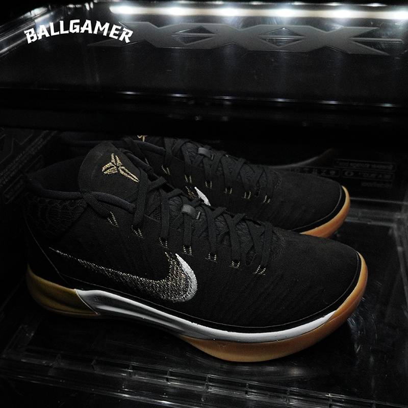 Chengdu 1 Warehouse Nike Kobe Ad Kobe Bryant Lace-Up Shock-Absorbing Anti-Slip Mid-Top Practical Basketball Shoes Men's Model