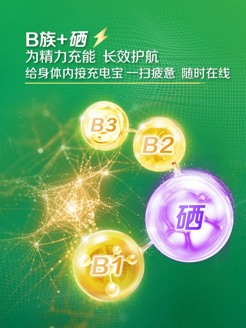 Sencun Vitamin B Complex Multivitamin Mineral Tablets Green Treasure Bottle for Adults Men and Women Zinc and Selenium Tablets for Selenium Supplement