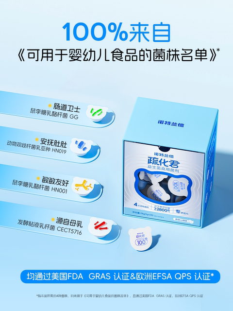 Notland Probiotic Powder for Adults and Children, Gastrointestinal Conditioning Active Probiotics, 0 Additives, Genuine Product