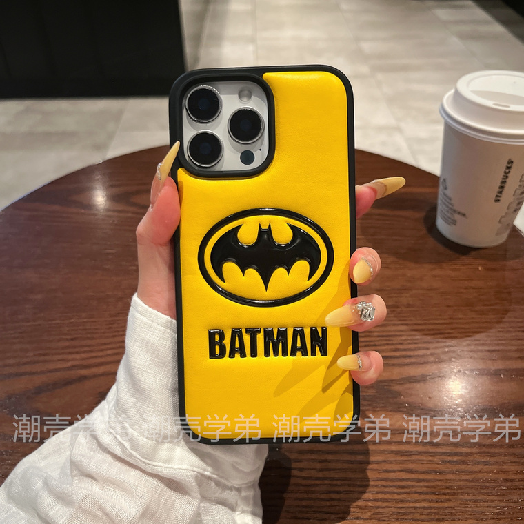 Batman Embossed Logo iPhone Case