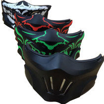 Scorpion Scorpion Warrior Helmet Phantom Mask Gold-plated Silver-plated Lens