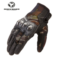 Hard Nuclear Rider Motorcycle Gloves Mens Summer Riding Hard Shell Anti-Fall Cross-country Breathable Season Personality Camouflak Touch Screen