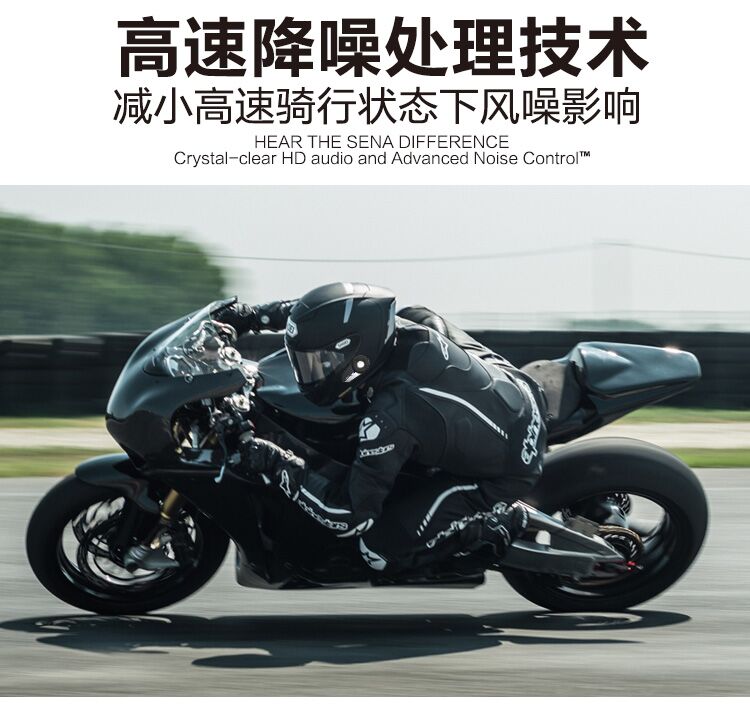 US SENA Senna 20S Xe máy Mũ bảo hiểm xe máy Tai nghe Bluetooth 2 km 8 cách liên lạc được cấp phép Trung Quốc - Xe máy Rider thiết bị bảo hộ đầu gối