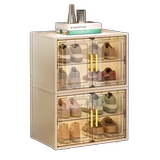 Обувь стойка многослойная маленькая узкая бывая входная дверь Пластиковая прозрачная простая шкаф для хранения шкаф