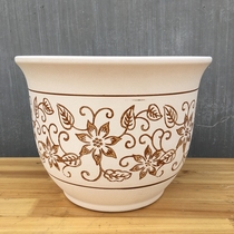 Ceramic flowerpot extra-large 30cm Pearl glaze simple European flowerpot ceramic green plant ceramic flowerpot personality
