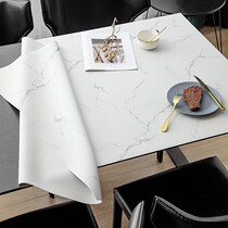 Stone cloth table cloth disposable European marble tattooing table cloth waterproof and anti-washable table cushion PVC anti-burn tea table