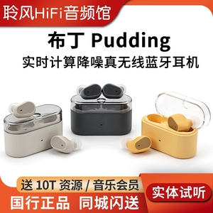 Наушники-вкладыши Shuiyueyu Pudding TWS, настоящая беспроводная связь Bluetooth 6.0 с активным шумоподавлением в реальном времени и активным шумоподавлением.