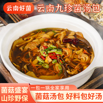 Yunnan 2024 New Arrival Jiuzhen Mushroom Soup Buns 50g 70g 100g Shangri-La Matsutake Delicious Porcini Mushroom Buns