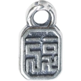 Квадратный аксессуар, подвеска, браслет из бисера ручной работы, серебро 925 пробы