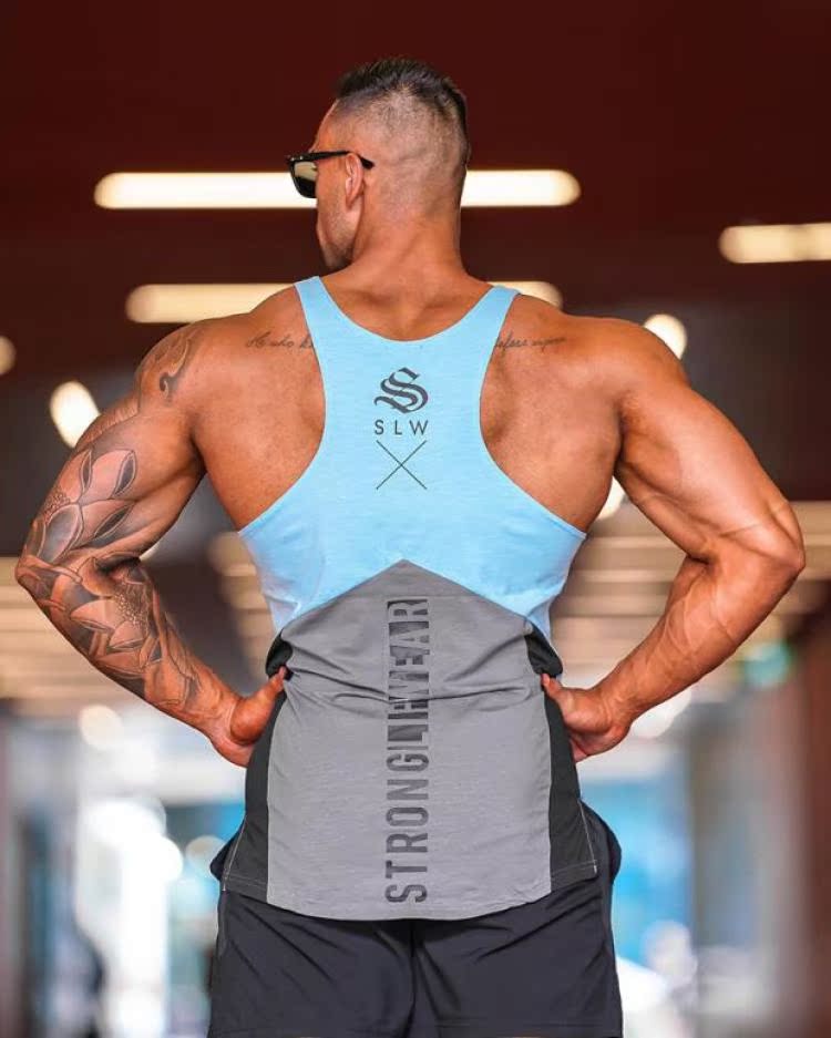 Áo vest nam mùa hè không tay vest tập thể dục đáy quần đào tạo áo thấm mồ hôi Slim áo thun khô nhanh cơ nam - Lót áo lót thể thao 