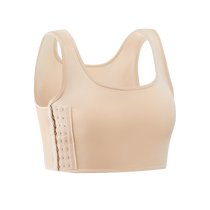 Large size sports corset bra for women with large breasts and small breasts wrapped breasts for fat mm 200 pounds anti-sagging vest bra