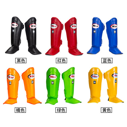 Thai imported twins leg guards fighting Muay Thai boxing foot protectors adult children male and female boxing supplies