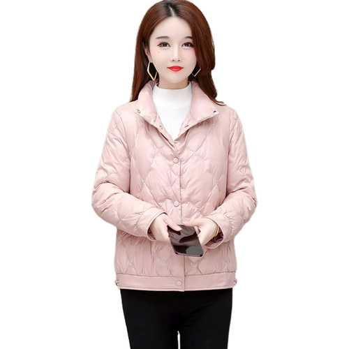 Зимний легкий и тонкий пуховик, удерживающая тепло бархатная куртка, 2022, подходит для подростков, утиный пух, по фигуре
