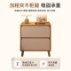 Bedside Table for Home Use, Small Bedroom Storage Cabinet, Modern Minimalist Storage Shelf, 2026 New Model Narrow Bedside Cabinet