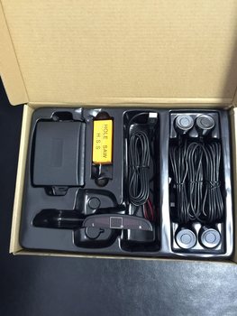 Car Reversing Radar Beeps When the Radar Detects Obstacles, 2/4/6 Sensors, Front and Rear, No Voice Prompts, Complete Parking System