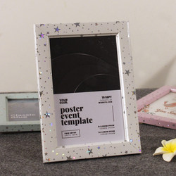 Photo Frame Empty Frame Table Photo DIY Simple Living Room Book Desktop 6inch Ornaments 8 Inches 10 Patrol Poster Display Frame