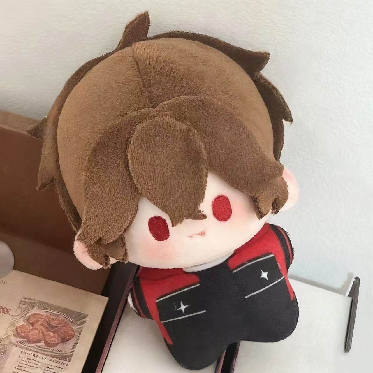 I Became a God in a Horror Game Mu Sicheng plush doll detail image 4