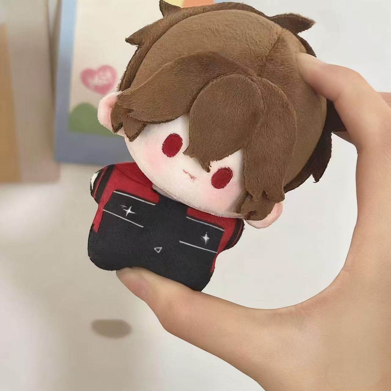 I Became a God in a Horror Game Mu Sicheng plush doll detail image 5