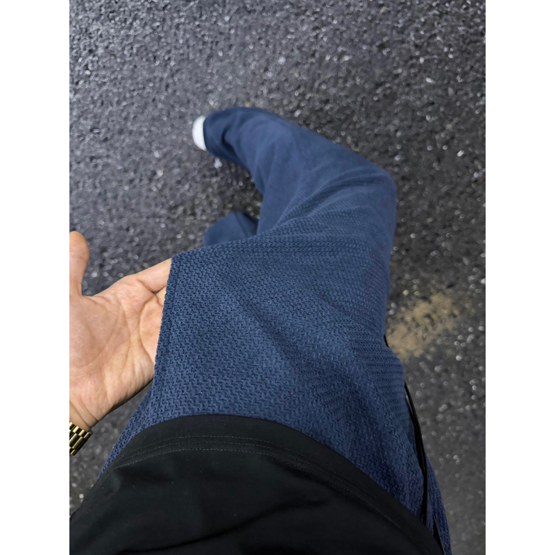 Why Is It Like This? 26Ss [Devil's Eye] Lin Pattern Honeycomb Pants for Men, Summer Wrinkle-Resistant, Breathable, Ultra-Light Sports Pants