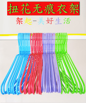 47cm super thick adult clothes hanger thick drying rack solid color baby childrens clothes rack 50