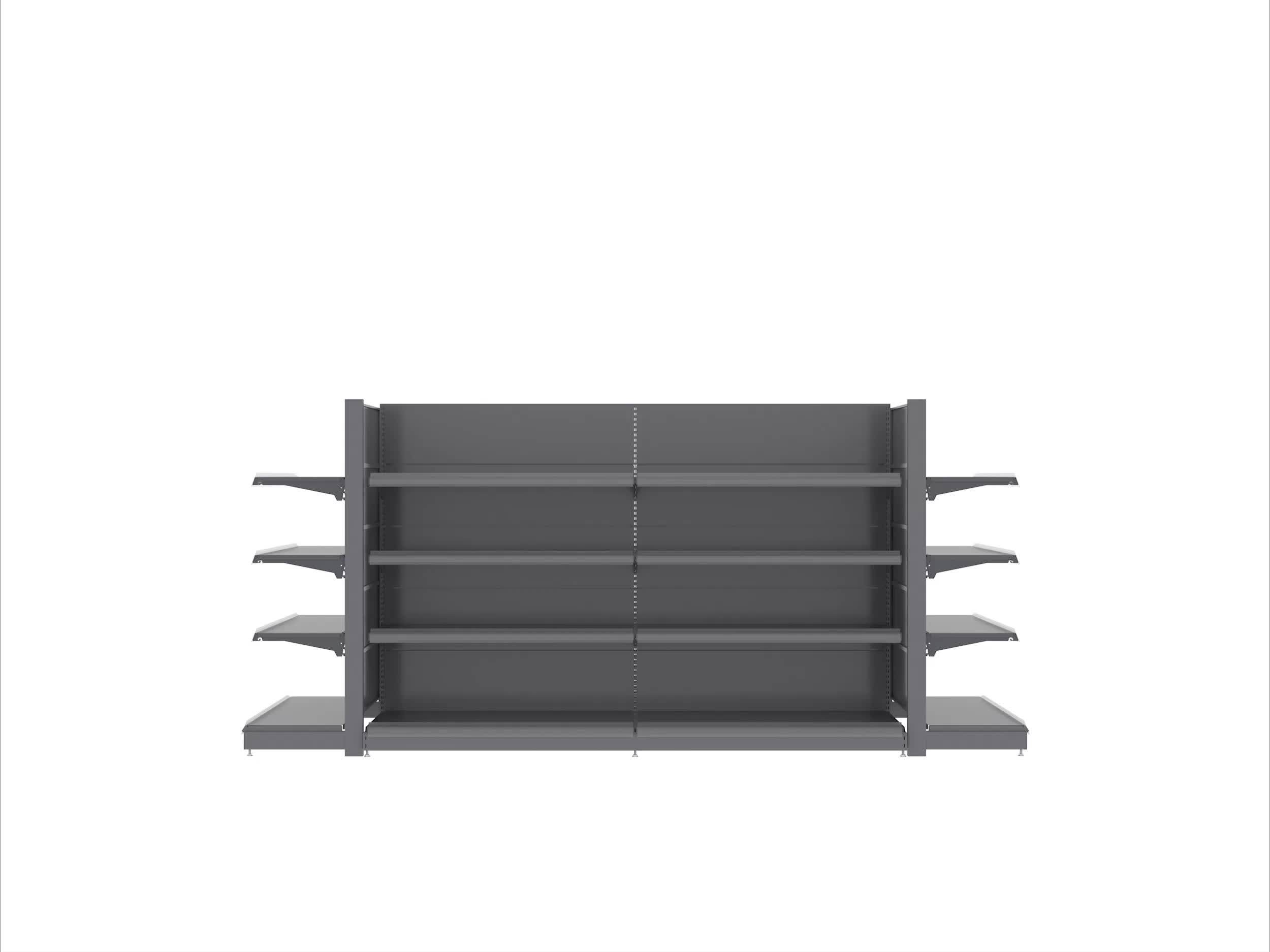 Shelves For Retail Store Display Rack 120kg For Grocery And Supermarket