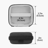 Geekria Удобная для ушей защитная сумка для Bluetooth-динамика JBL Go 4/3, жесткий аудиобокс