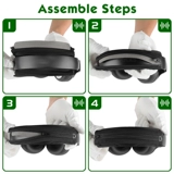 Geekria Разборка волшебная патч -луч Защитный Covement подходит для доктора QC45 Sony 1000xm4 Железный треугольник Moriyo Studio 3