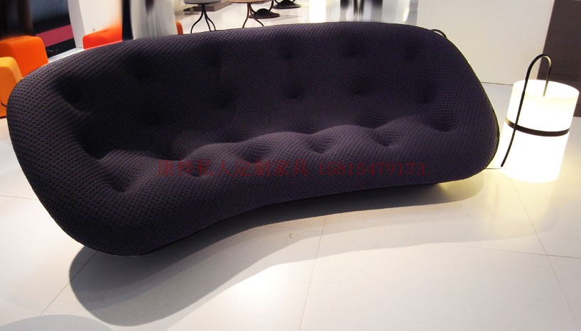 Đơn giản hiện đại sofa vải Mỹ căn hộ nhỏ phòng khách đồ nội thất cá tính sáng tạo kết hợp sofa nhiều người - Đồ nội thất thiết kế sô pha