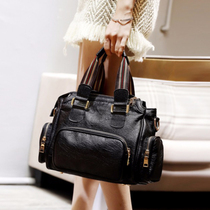 Bag 2021 New Tide Large Capacity Ladies shoulder bag French Premium Multi Pocket Hand bag Leather Womens Bag