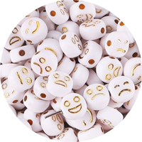 Смайдовое белое золото 200 штук/сумка