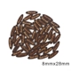 Овальный коричневый 50 кусочков/упаковка