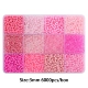 3 мм на сетку 15 граммов розового около 6000 штук/коробка 1 набор