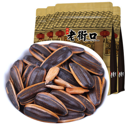 Old Street Mouth Caramel Mountain Walnut Taste Melon Seeds 500gx3 Bag Fried Stock Nuts Sunflower Seed ZERO FOOD MANUFACTURER