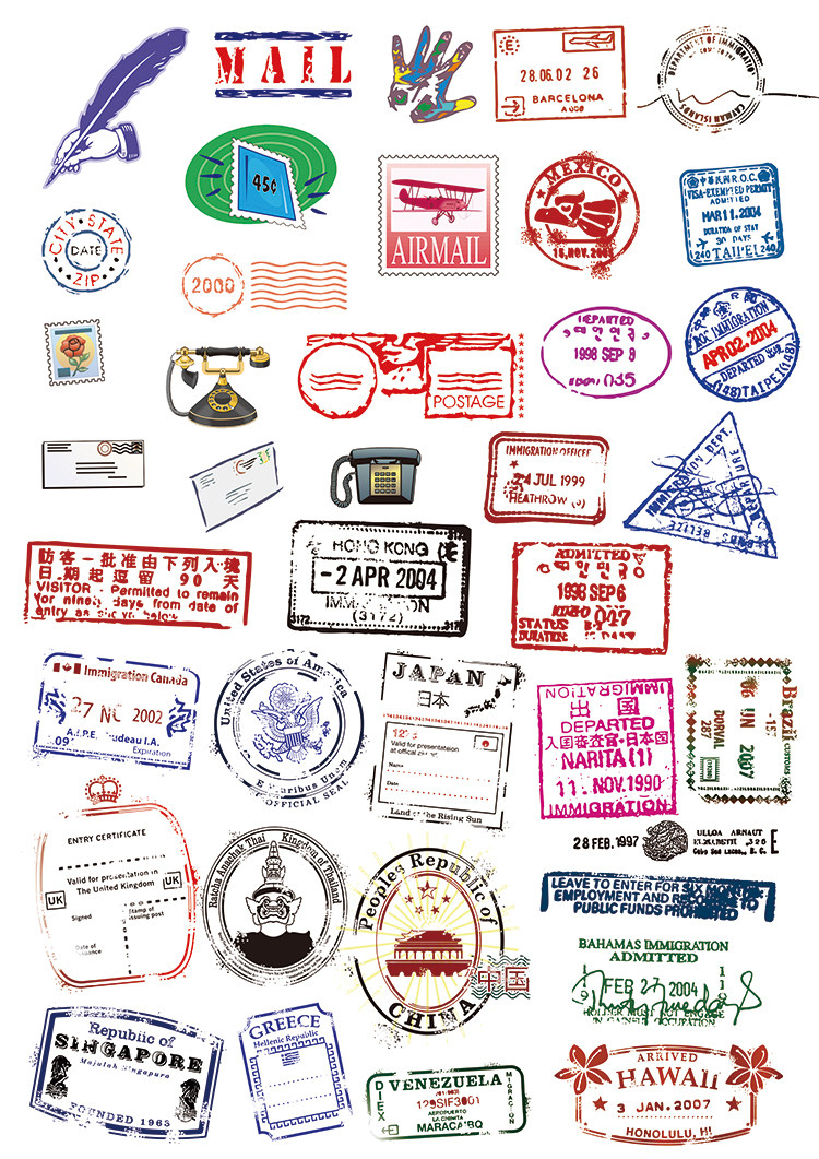 (Uncut) Handbill Sticker Homemade A4 Sulphuric Acid Paper Subgloss Adhesive Stamp Postmark Note 15