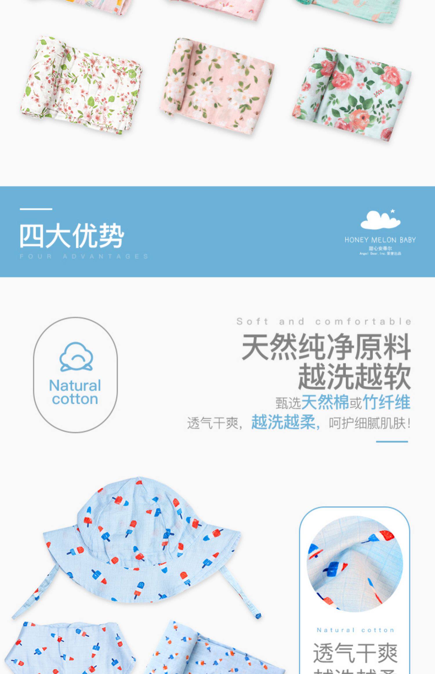 Детский аксессуар, нагрудник, слюнявчик, США 甜心安蒂尔 