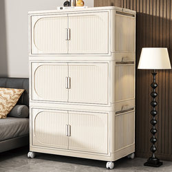 Thickened Storage Cabinet Baby Wardrobe kids Storage Cabinet Baby Clothes Storage Box Foldable Plastic Storage Cabinet