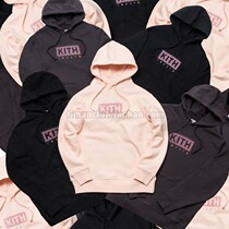 Non-Fog high street independent KITH Tokyo ice cream dessert shop limited hoodie plus velvet sweater loss clearance