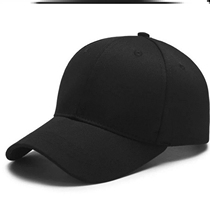 Summer washable cotton full cotton pure color Japanese Duck Tongue Hats men and women Black Korean version Soft Top baseball cap Tide