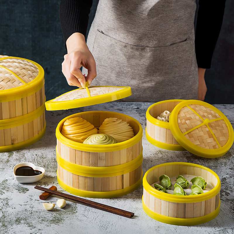 Wide-style Snack Bamboo Cage Hotel Tea Building Harbour Bamboo Cage Cage Cage Cage Restaurant Household Circular