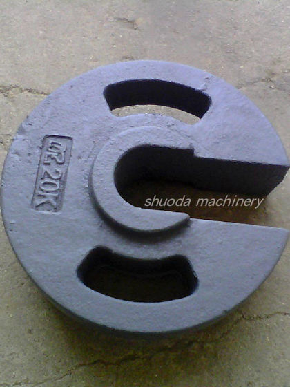 Tent Weight Iron Blocks, Outdoor Tent Base Weight Blocks, Round Iron Weight Blocks, Tent Leg Weight Blocks