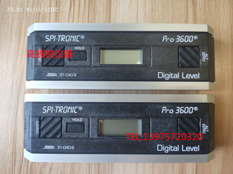 Spot U.S. SPI PRO360 PRO3600 Number of display horizontal ruler Angle Gauge Gradiometer