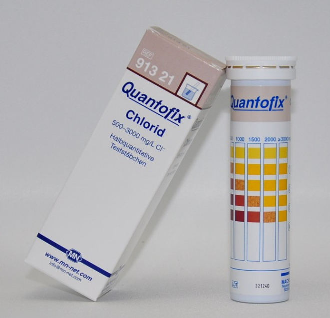 German MN91321 chloride detection test chlorine root test paper chloride test test paper strip kit detector