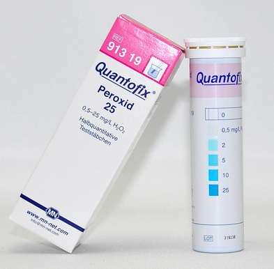 Spot MN Germany's hydrogen peroxide test strip 91319 hydrogen peroxide test test paper 0 5-25ppm deoxyenzyme strip