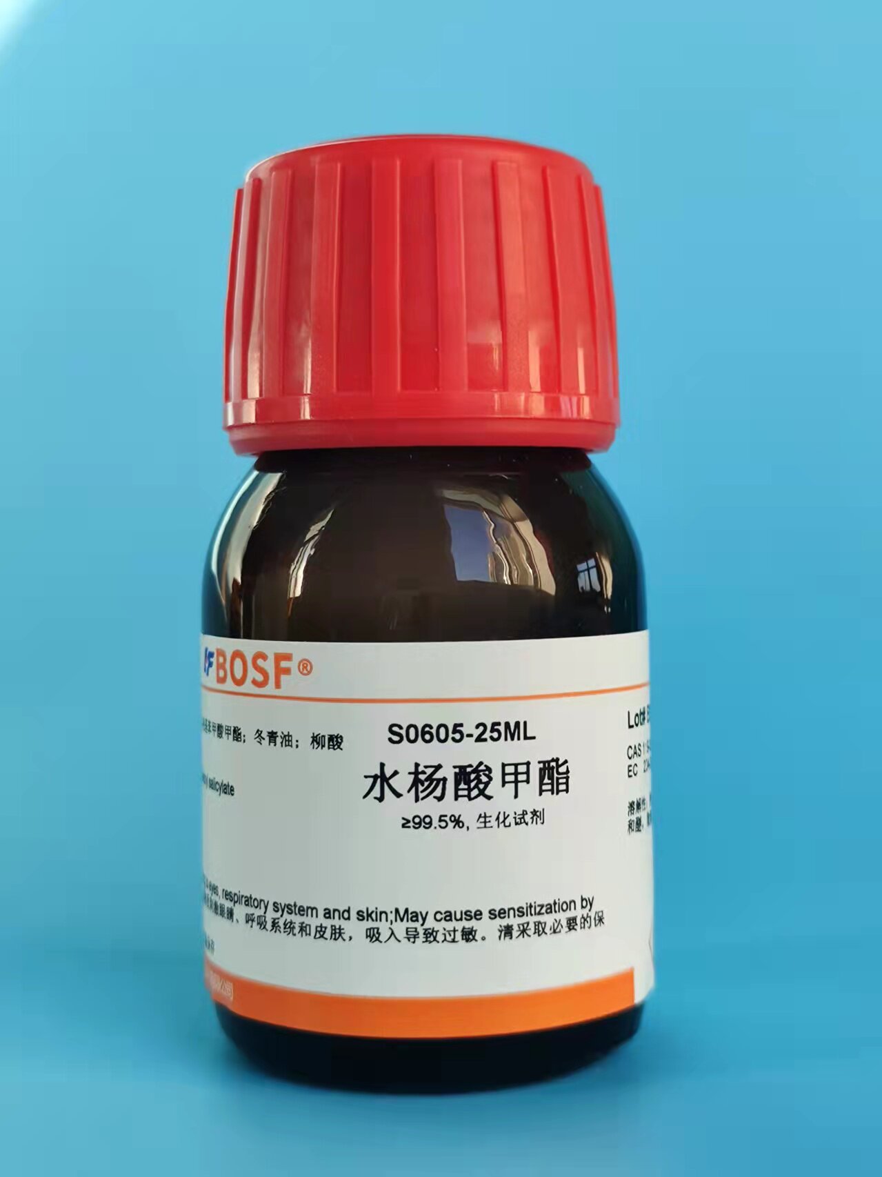 科研实验 水杨酸甲酯 柳酸甲酯 合成冬青油 CAS：119-36-8 分析纯
